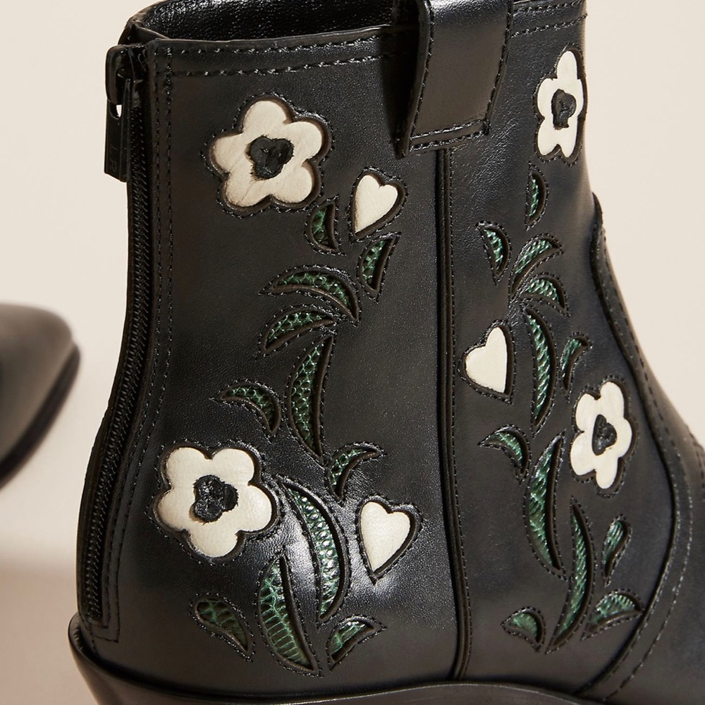 Loeffler Randall Joni Western Womens Ankle Boots - Picture 8 of 9